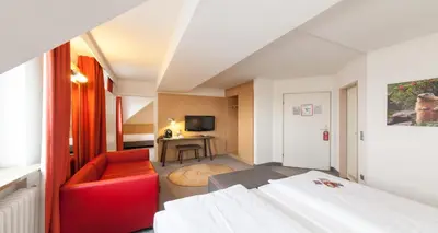 TV/Unterhaltungsangebot in der Unterkunft Sure Hotel by Best Western Muenchen Hauptbahnhof
