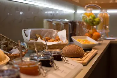 Essen im Hotel oder in der Nähe