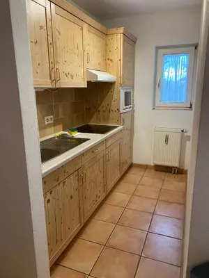 Küche/Küchenzeile in der Unterkunft Appartementresidenz König Ludwig