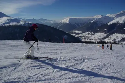 Skifahren im Hotel oder in der Nähe