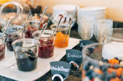 Essen im Aparthotel oder in der Nähe