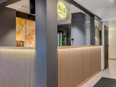 Ein Zertifikat, Auszeichnung, Logo oder anderes Dokument, das in der Unterkunft B&B HOTEL Ingolstadt-Lenting ausgestellt ist