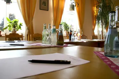 Getränke in der Unterkunft Hotel-Gasthof Eberherr