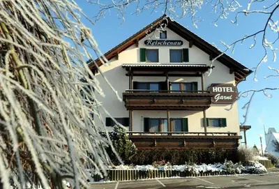 Das Gebäude in dem sich das Hotel befindet