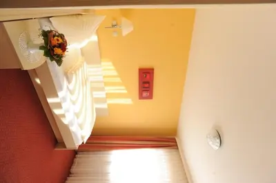 Ein Bett oder Betten in einem Zimmer der Unterkunft Hotel Reischenau