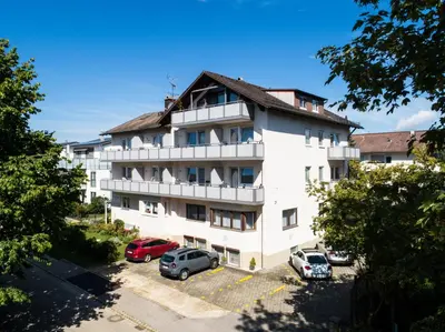 Das Gebäude in dem sich das Hotel befindet