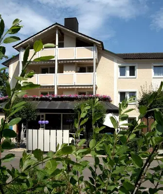 Das Gebäude in dem sich das Hotel befindet