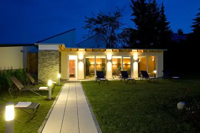 Ein Garten an der Unterkunft Kur- und Wellnesshotel Förch