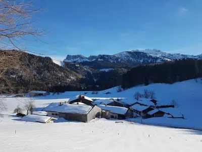 Naturlandschaft in der Nähe der Ferienwohnung