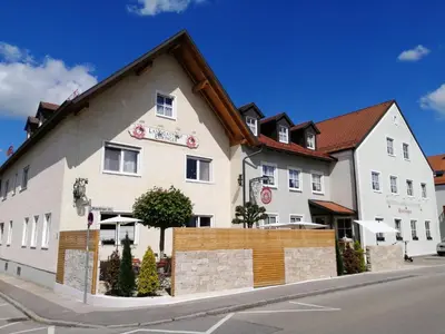 Das Gebäude in dem sich das Hotel befindet