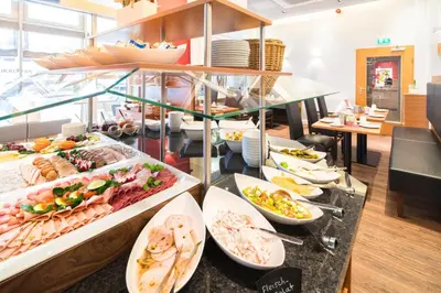 Essen im Hotel oder in der Nähe