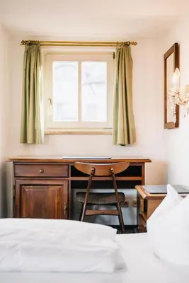 Ein Bett oder Betten in einem Zimmer der Unterkunft Villa am Park