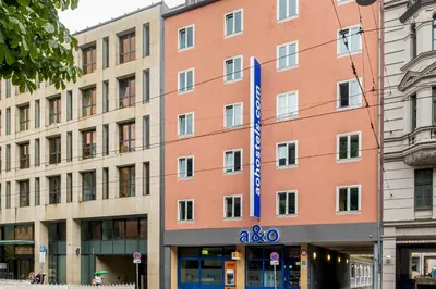 Das Gebäude in dem sich das Hotel befindet