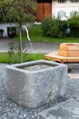 Ein Garten an der Unterkunft Landgasthof Karner