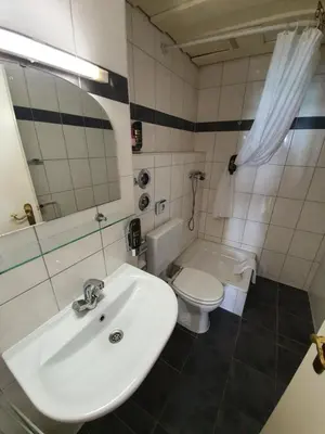 Ein Badezimmer in der Unterkunft Pension Seibel