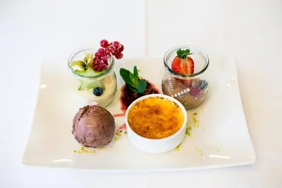 Essen im Hotel oder in der Nähe