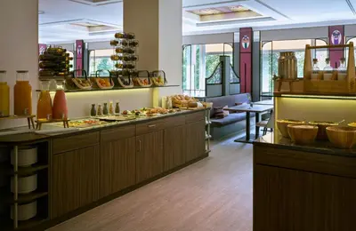 Essen im Hotel oder in der Nähe