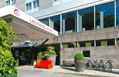 Das Gebäude in dem sich das Hotel befindet