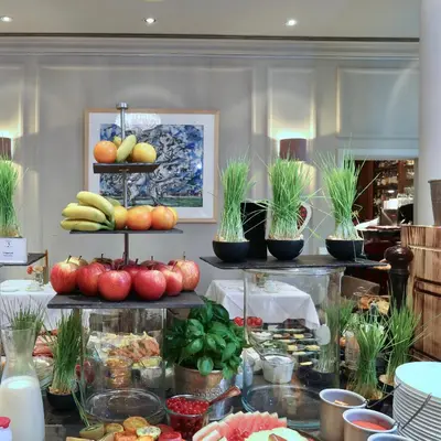 Essen im Hotel oder in der Nähe