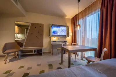 TV/Unterhaltungsangebot in der Unterkunft Hotel einsmehr