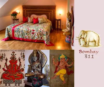 Ein Bett oder Betten in einem Zimmer der Unterkunft Hotel Henry