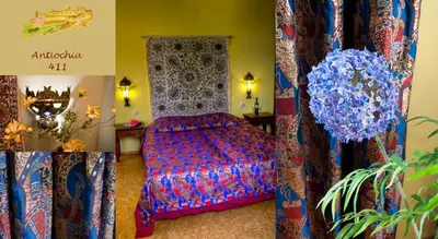 Ein Bett oder Betten in einem Zimmer der Unterkunft Hotel Henry
