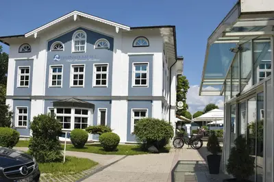 Das Gebäude in dem sich das Hotel befindet