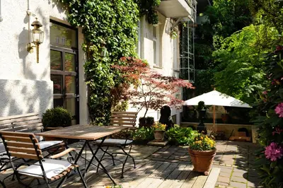 Ein Garten an der Unterkunft Boutique Hotel Splendid