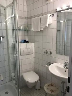 Ein Badezimmer in der Unterkunft Hotel Occam