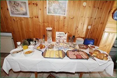 Essen in der Pension oder in der Nähe