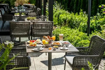 Essen im Hotel oder in der Nähe