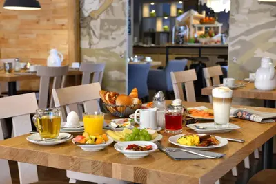 Essen im Hotel oder in der Nähe