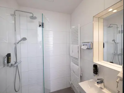 Ein Badezimmer in der Unterkunft Smart Stay Hotel Station