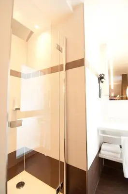 Ein Badezimmer in der Unterkunft Amalienburg - Boutique & Boarding Hotel