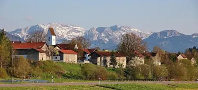 Naturlandschaft in der Nähe der Ferienwohnung