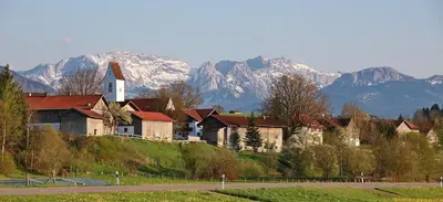 Naturlandschaft in der Nähe der Ferienwohnung