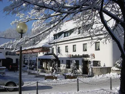 Hotel zur Mühle im Winter