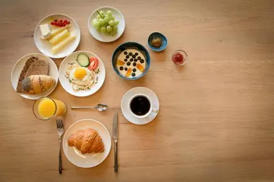 Essen im Hotel oder in der Nähe