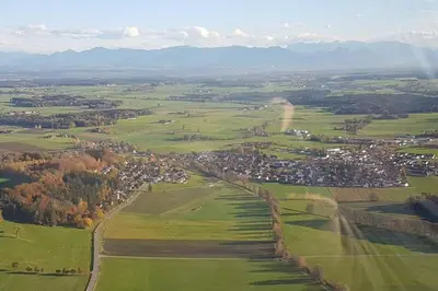 Naturlandschaft in der Nähe der Ferienwohnung