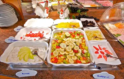 Essen im Hotel oder in der Nähe