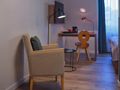 TV/Unterhaltungsangebot in der Unterkunft Classik Hotel Martinshof, Messe München