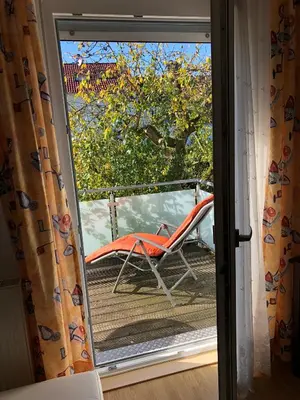 Grundriss der Unterkunft 2 Zimmer Wohnung mit Balkon - Nähe Messe