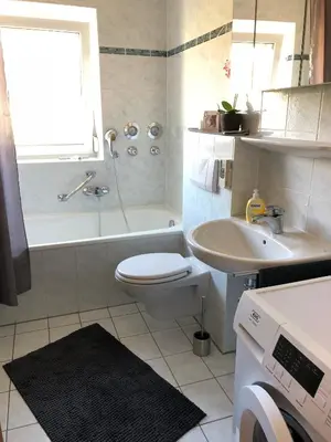 Ein Badezimmer in der Unterkunft 2 Zimmer Wohnung mit Balkon - Nähe Messe