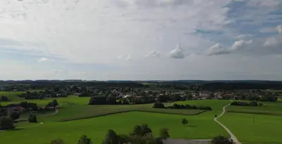 Naturlandschaft in der Nähe der Ferienwohnung