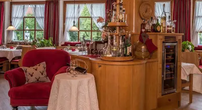 Getränke in der Unterkunft Hotel Mutz Garni