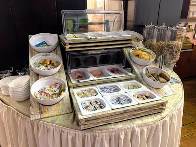 Essen im Hotel oder in der Nähe