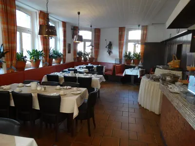 Ein Restaurant oder anderes Speiselokal in der Unterkunft Jakoberhof