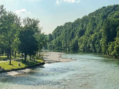 Naturlandschaft in der Nähe der Ferienwohnung