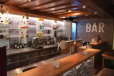 Lounge oder Bar in der Unterkunft Hotel Schillingshof