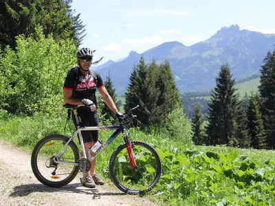 Radfahren an der Unterkunft Ferienwohnungen Winkler oder in der Nähe